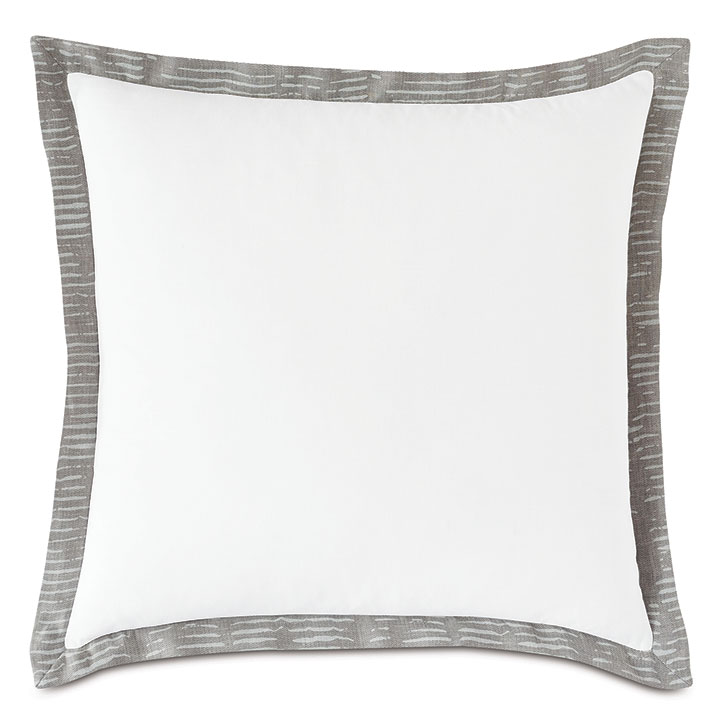 Saya Flange Decorative Pillow