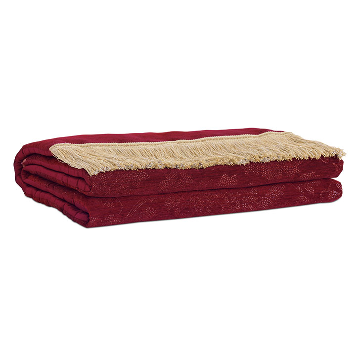 Peele Merlot Bed Scarf