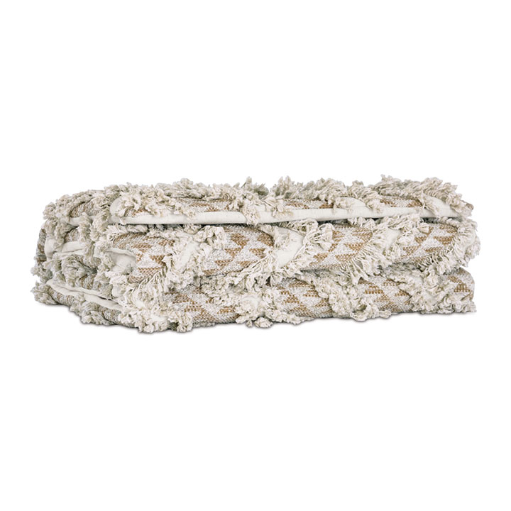 SPERRIN FRINGE BED SCARF