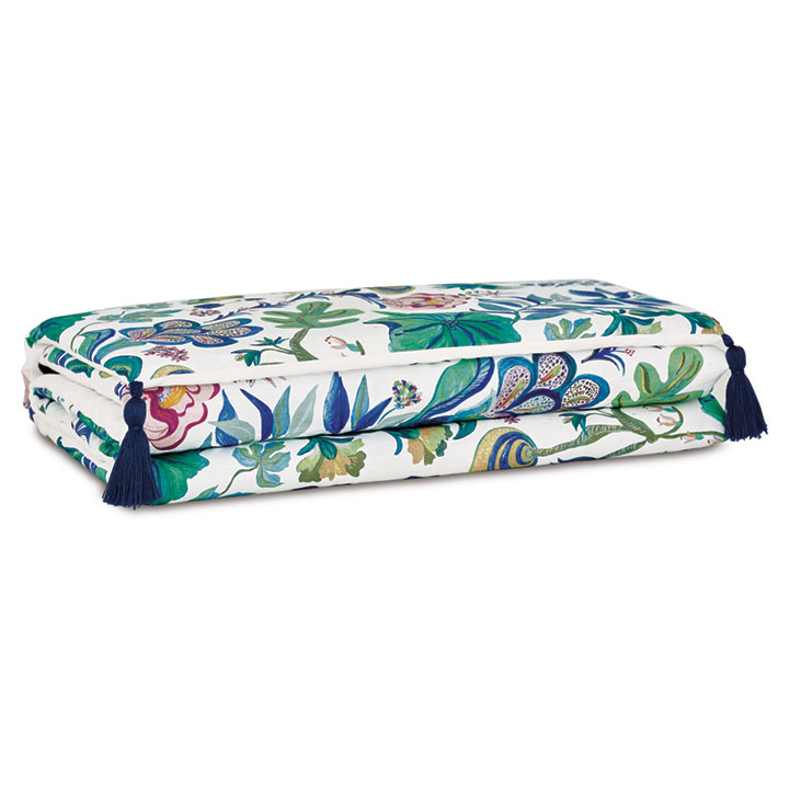 BOCA RATON JACOBEAN BED SCARF