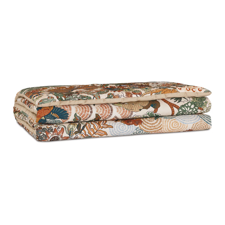 GUSTAV JUNGLE PRINT BED SCARF