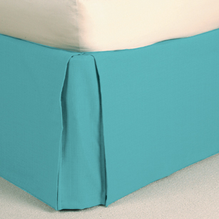 Azzurro: Vittoria Aqua Bed Skirt
