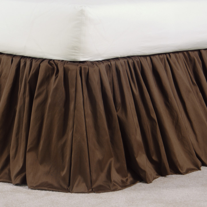 Serico Brown Skirt Ruffled