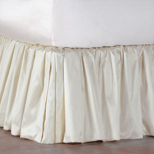 Serico Ivory Skirt  Ruffled