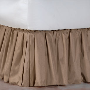 Serico Taupe Skirt Ruffled