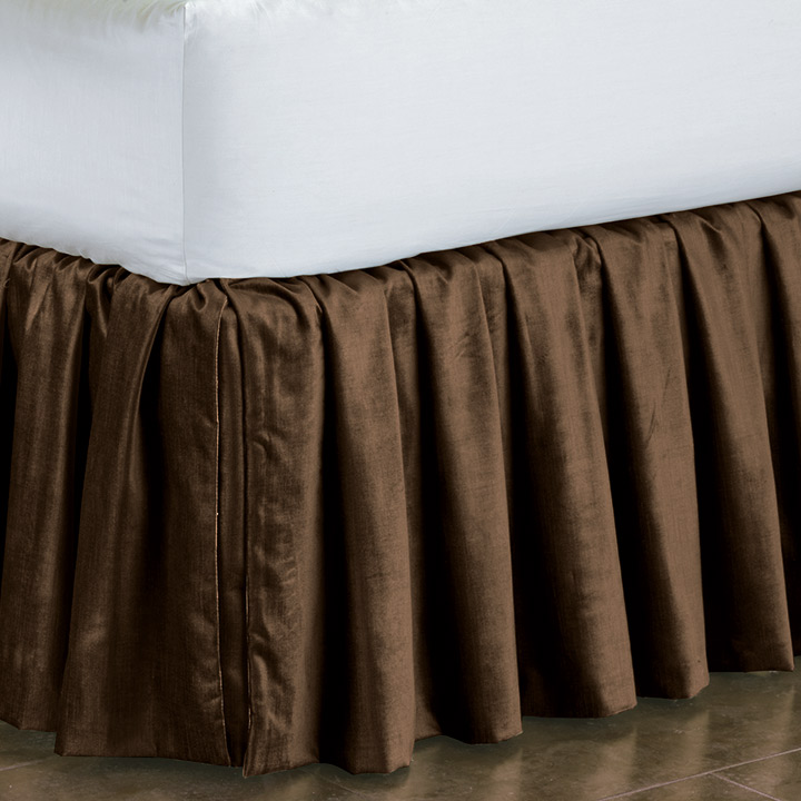 Lucerne Mocha Skirt Ruffled
