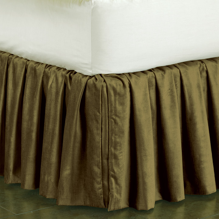 Lucerne Olive Skirt Ruffled