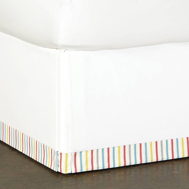 Baldwin White Bed Skirt