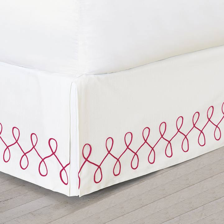 Baldwin White Bed Skirt