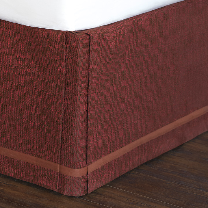 Walden Berry Bed Skirt