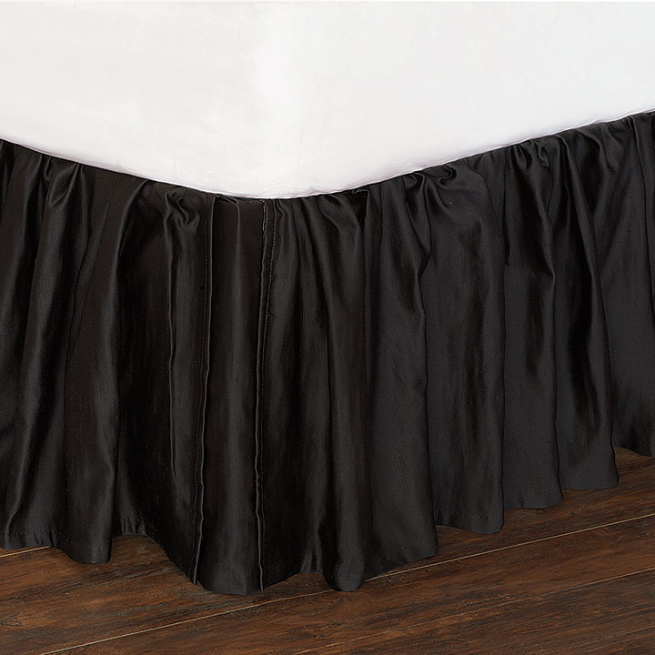 Witcoff Black Bed Skirt