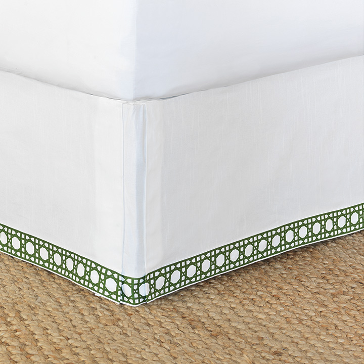 Baldwin White Bed Skirt