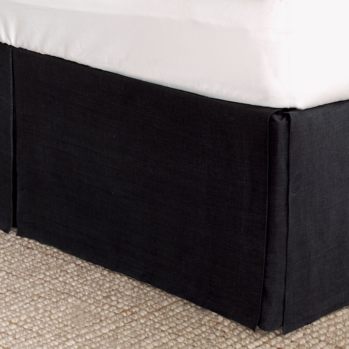 Resort Black Bed Skirt