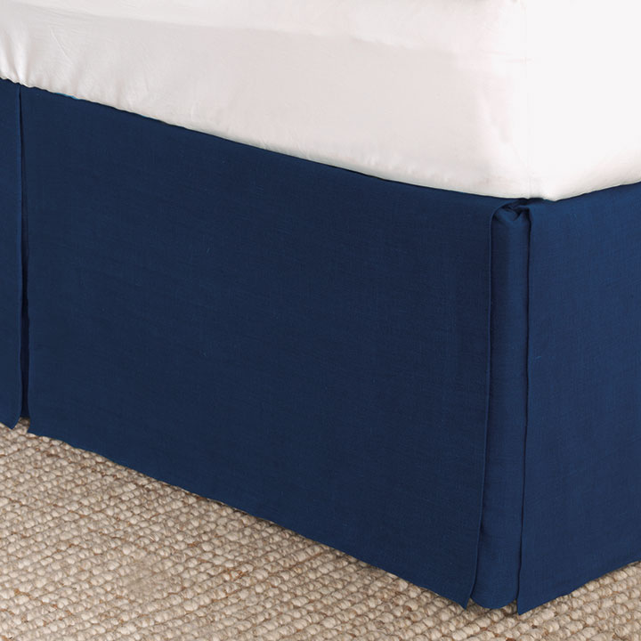 Resort Indigo Bed Skirt