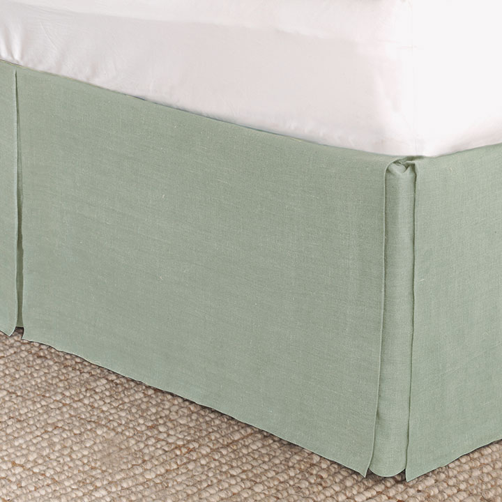 Resort Mint Bed Skirt