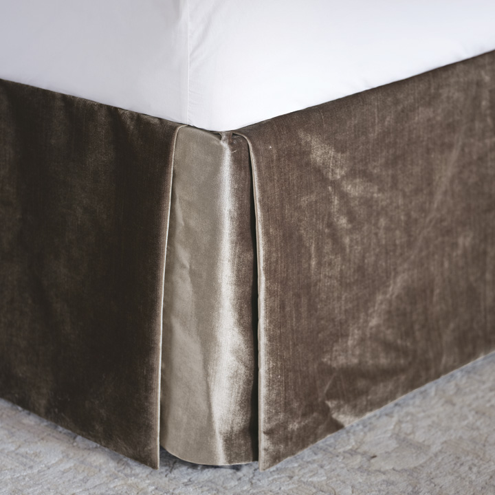 Teryn Velvet Bed Skirt