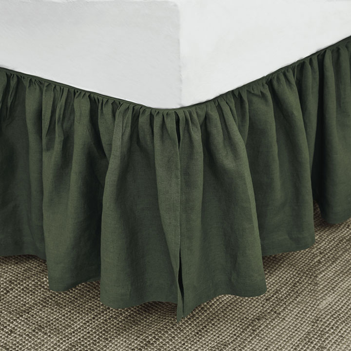 MANDERLEY LINEN BED SKIRT