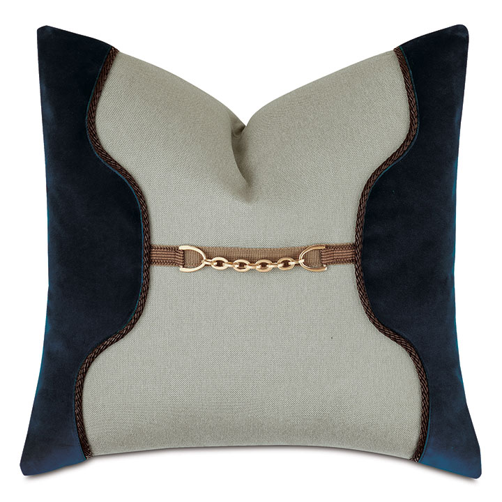 Steeplechaser Saddle Decorative Pillow