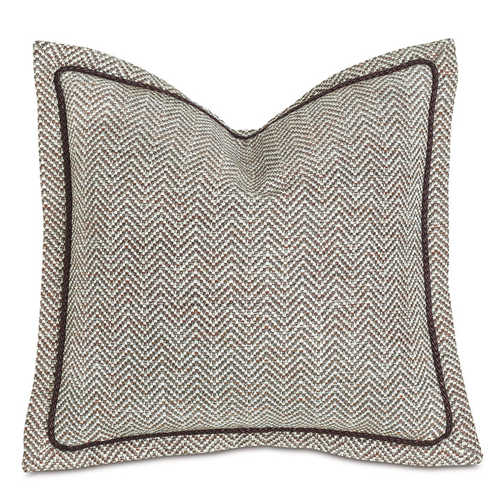 Steeplechaser Textured Decorative Pillow