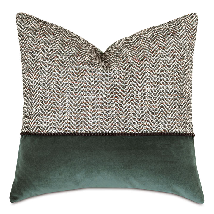 Steeplechaser Colorblock Decorative Pillow