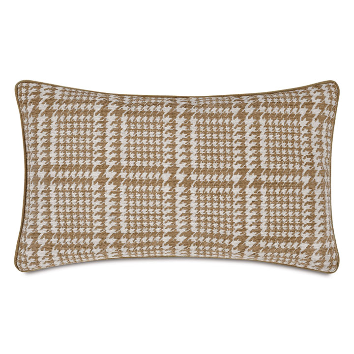 SPERRIN HOUNDSTOOTH DECORATIVE PILLOW