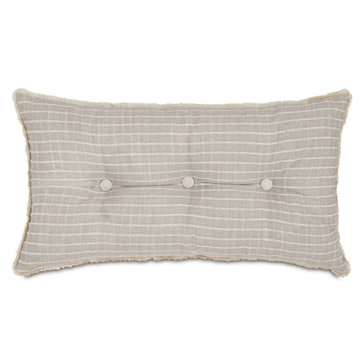 SPERRIN BUTTON TUFTED DECORATIVE PILLOW