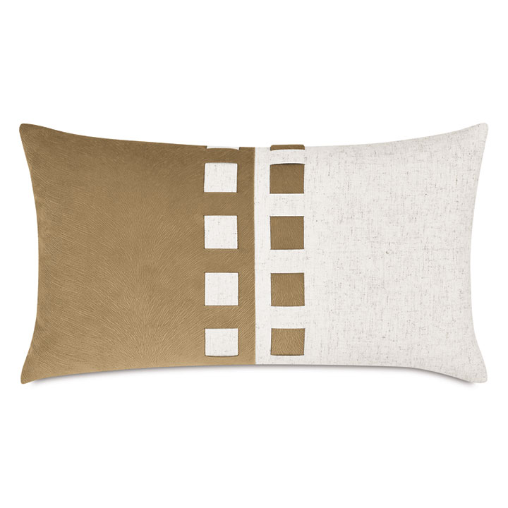 SPERRIN COLORBLOCK DECORATIVE PILLOW
