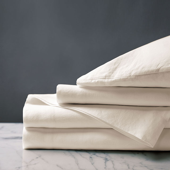 Shiloh Linen Sheet Set in Natural