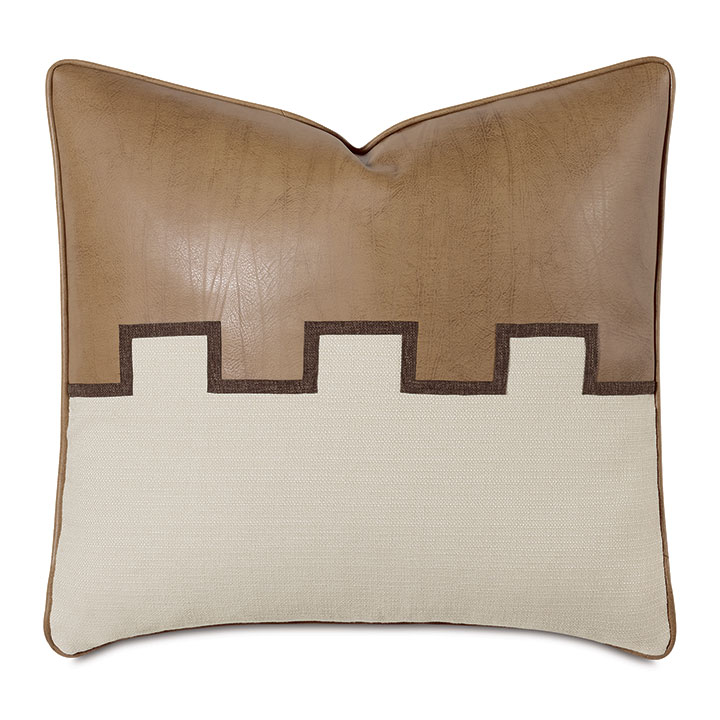 Lodge Colorblock Decorative Pillow