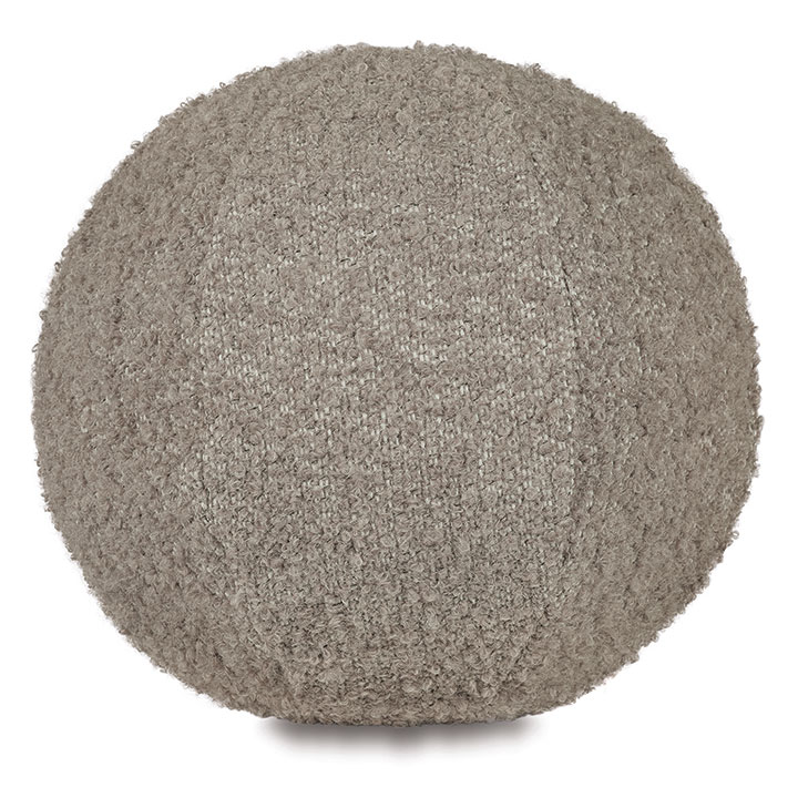 Marl Decorative Pillow in Taupe