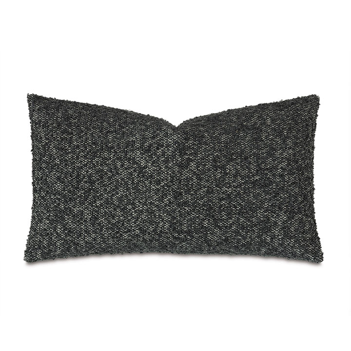 Marl Decorative Pillow in Charcoal