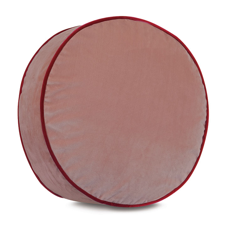 Uma Tambourine Decorative Pillow in Pink