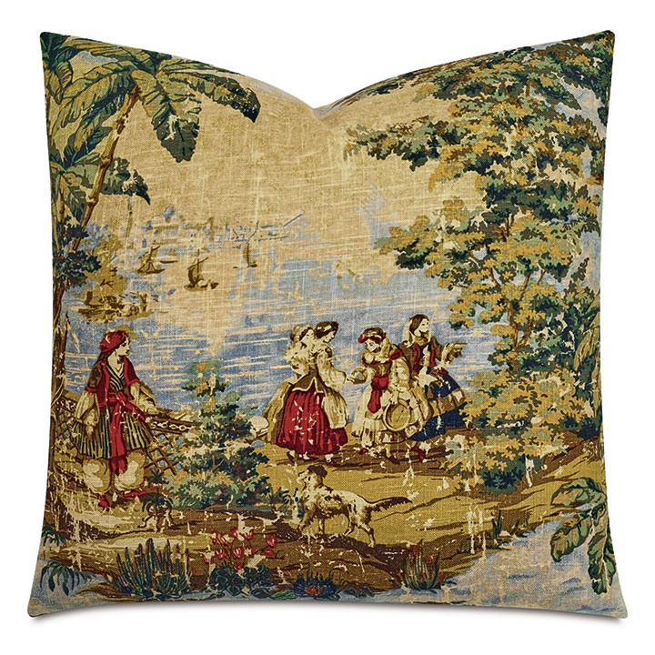 Dardanelles Toile Decorative Pillow