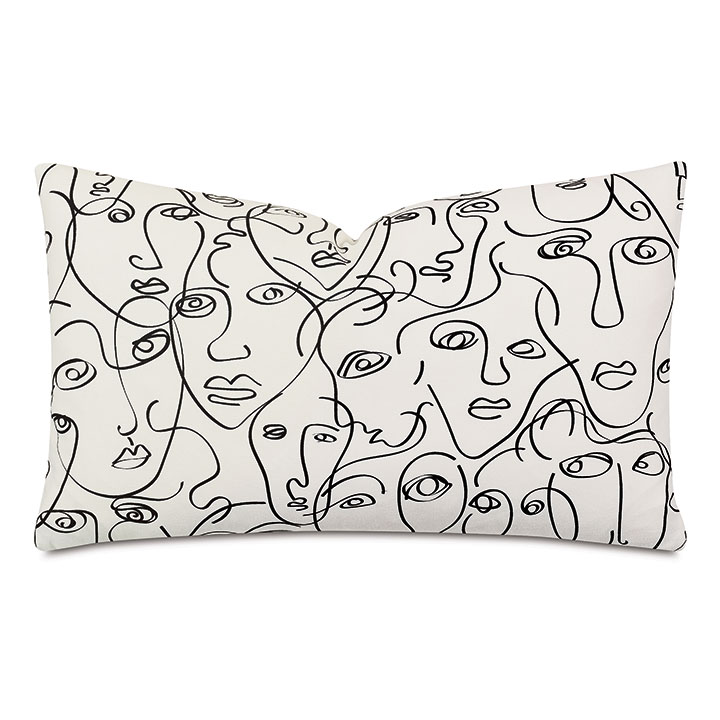 Noam Sketch Decorative Pillow