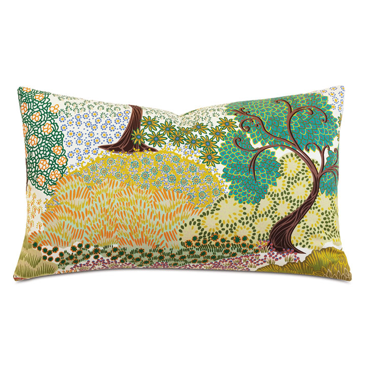 ENCHANTED GARDEN DECORATIVE PILLOW