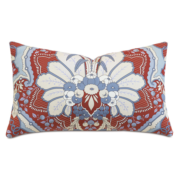 MAYFLOWER FLORAL DECORATIVE PILLOW