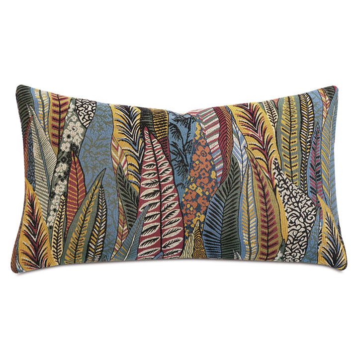 NICHOLS LEAF DECORATIVE PILLOW