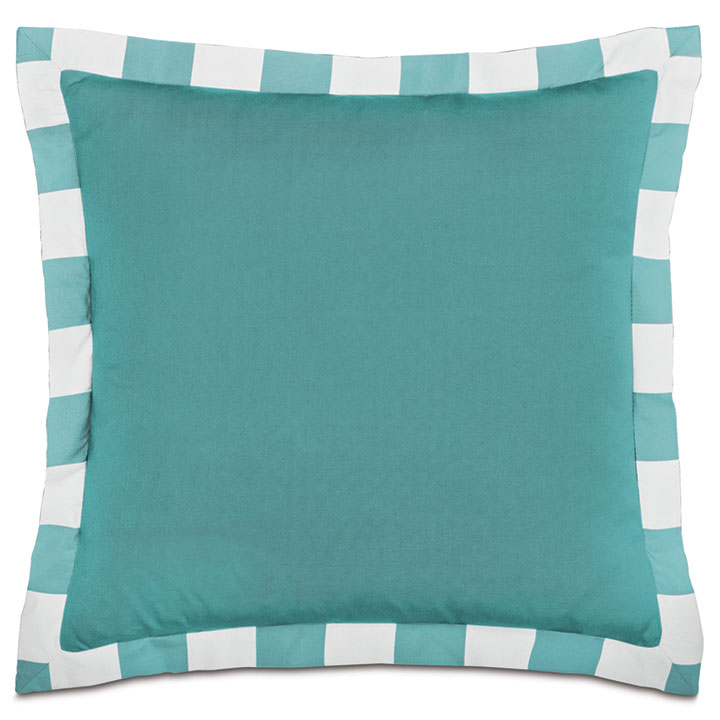 SAIL FLANGE DECORATIVE PILLOW IN SKY