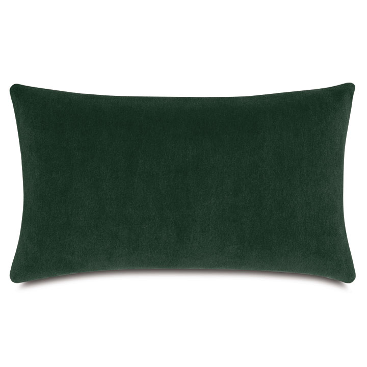 BRAHMS ALPACA DECORATIVE PILLOW IN EMERALD