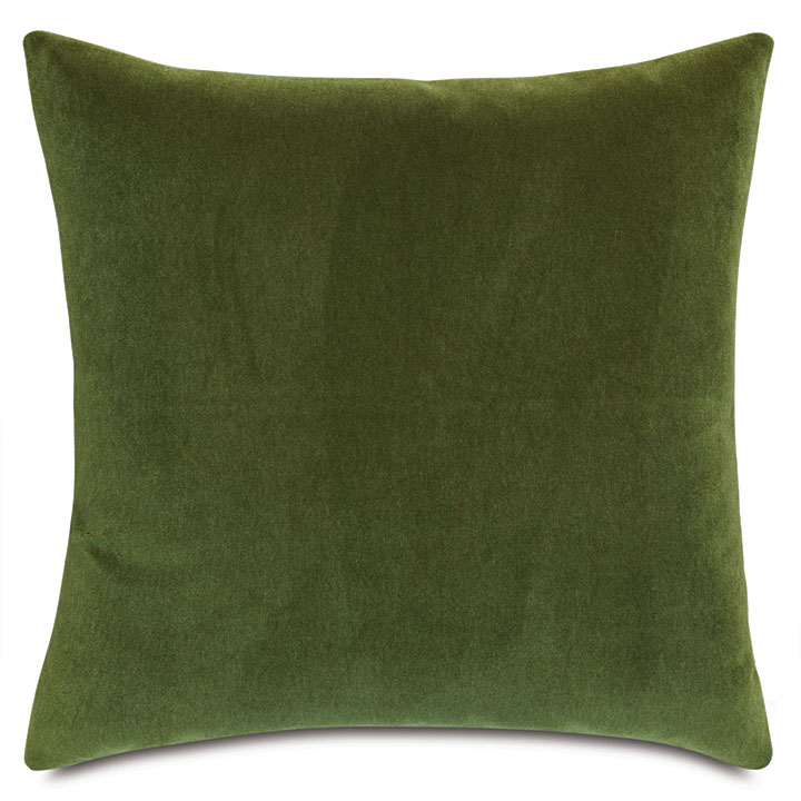 BRAHMS ALPACA DECORATIVE PILLOW IN FERN