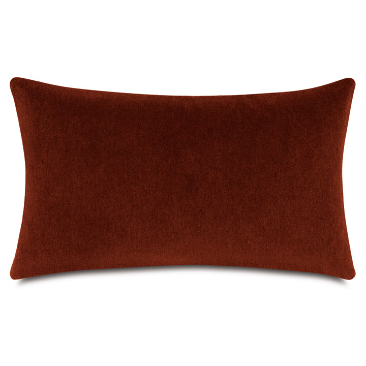 BRAHMS ALPACA DECORATIVE PILLOW IN SPICE