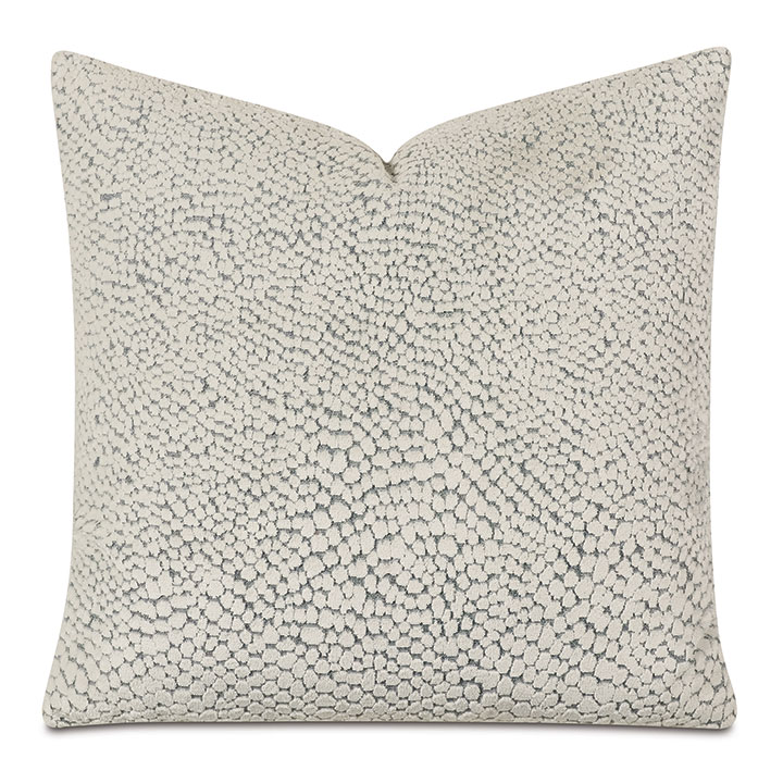 Roquefort Decorative Pillow in Snow