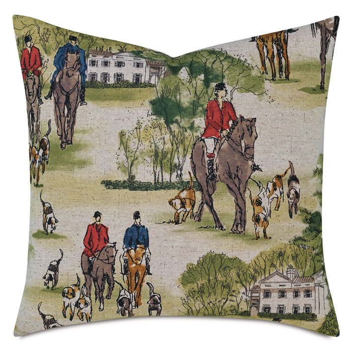 BRIDLE CROSBY DECORATIVE PILLOW