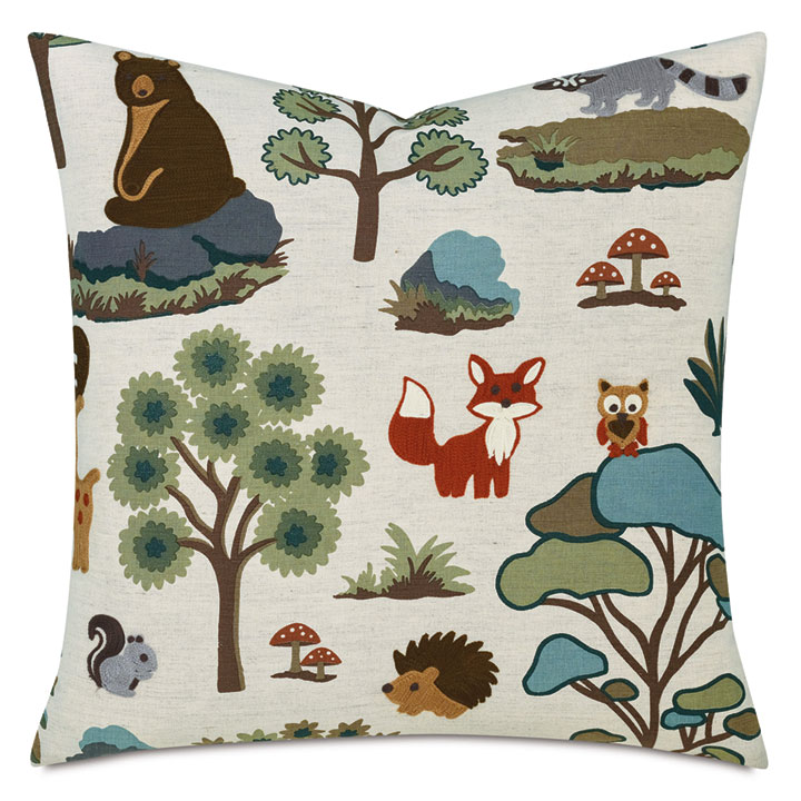 THOREAU FOREST DECORATIVE PILLOW