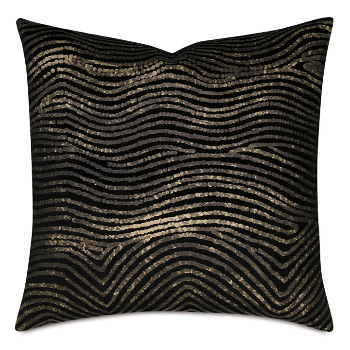 SOIREE METALLIC DECORATIVE PILLOW