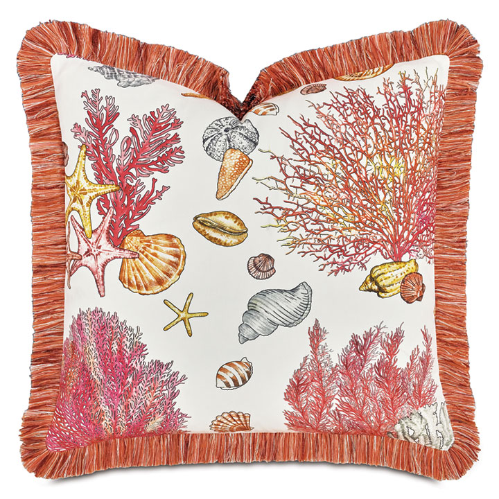 TAMARAMA FRINGE DECORATIVE PILLOW