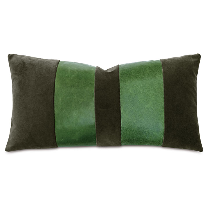 ORIEL STRIPE DECORATIVE PILLOW IN KELLY