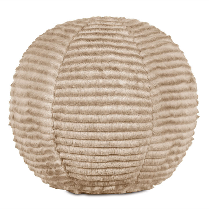 TINSEL BALL DECORATIVE PILLOW