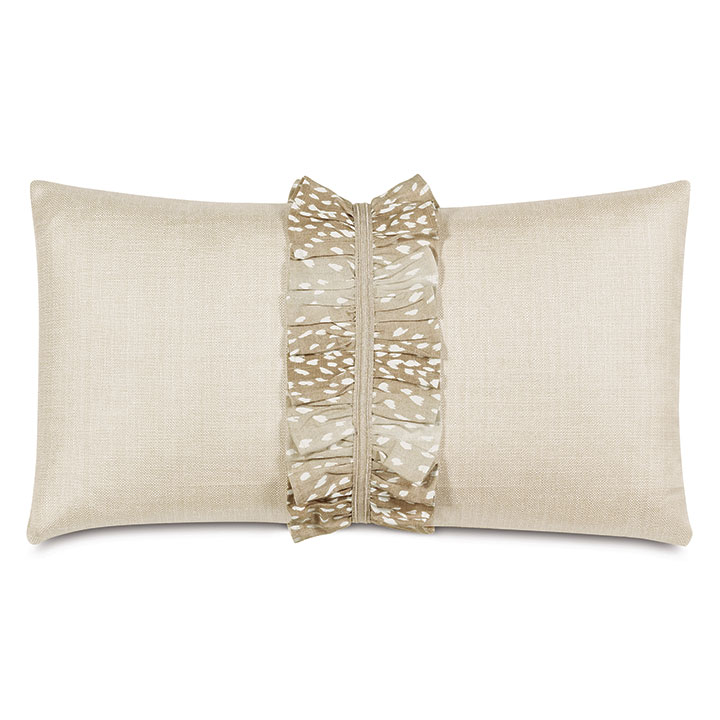 TINSEL ROUCH DECORATIVE PILLOW