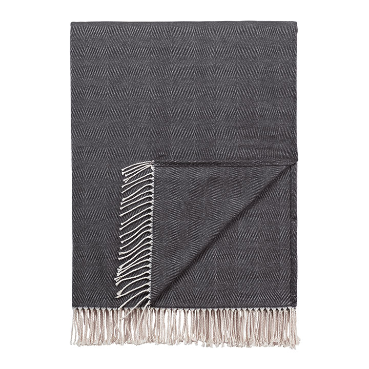 Arley Throw in Charcoal